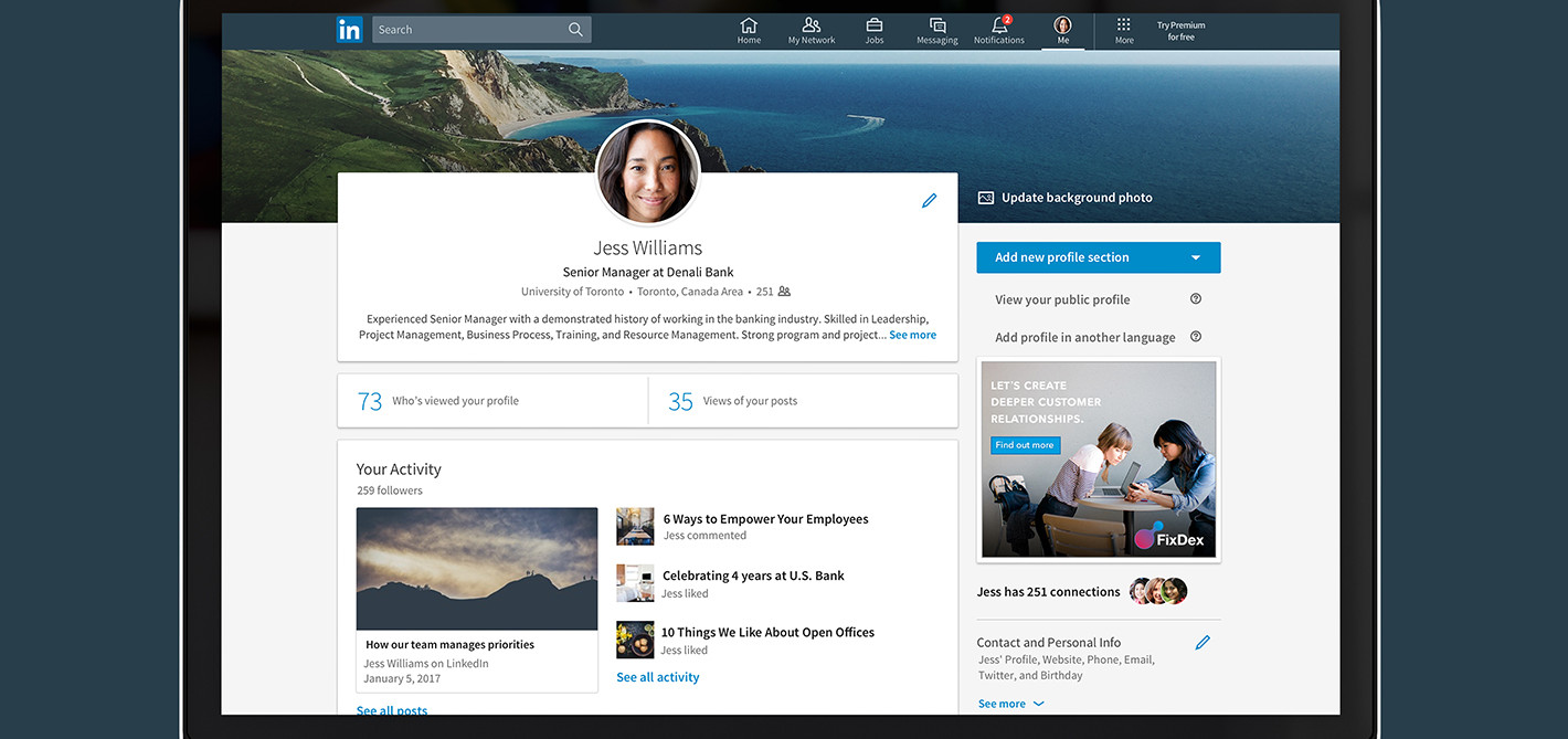 linkedin